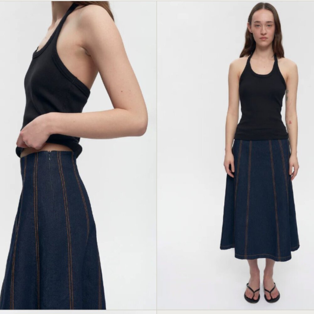 EUC Kotn Radio Skirt Size S